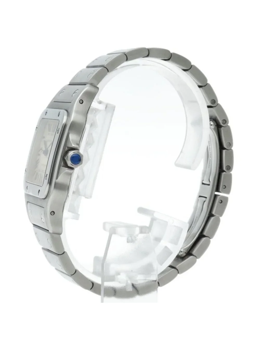 Cartier Santos Galbee LM Watch Auto SS Silver